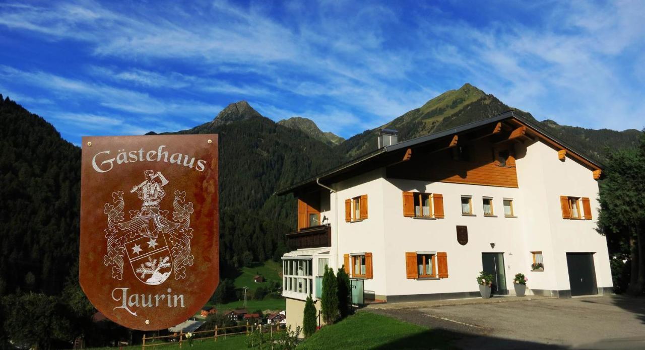 Gaestehaus Laurin Sankt Gallenkirch Exterior photo